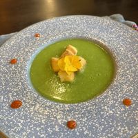 Pea soup  at SU - Sapa Vegetarian Restaurant in Sapa