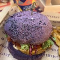 Purple hummes  at Flower Burger in Pescara