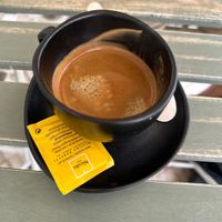 A well deserved coffee  at Rütz - Albufeira in Albufeira