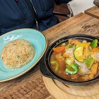 Chicken satay at Cafe Soya in Birmingham