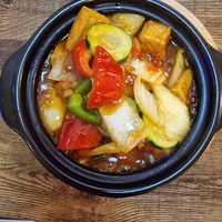 Tofu claypot at Cafe Soya in Birmingham