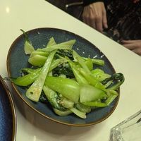 Garlic Bakchoi at Cafe Soya in Birmingham