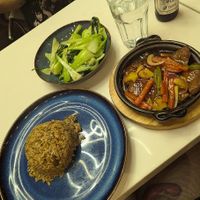 Vegan food at Cafe Soya at Cafe Soya in Birmingham