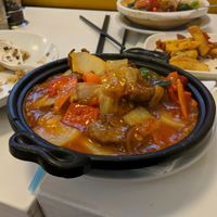 Garlic ans Chilli 'lamb' at Cafe Soya in Birmingham