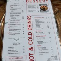 Menu  at Lula Café in Tagaytay