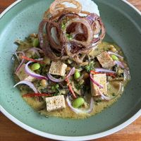 Chickpea Mushroom Curryy  at Lula Café in Tagaytay