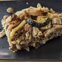 Pasta al forno at Malerba in Bologna