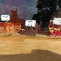 Cake selection at ROCO in Bristol