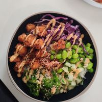 vegan bowl at G-Sushi in Kuressaare