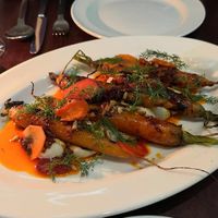 Smoked carrot #Veganuary at Holy Carrot in West London