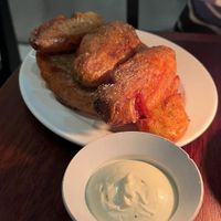 Pink fir potatoes with aiolii #Veganuary at Holy Carrot in West London