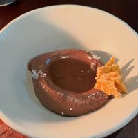 Chocolate tahini dessertt #Veganuary at Holy Carrot in West London