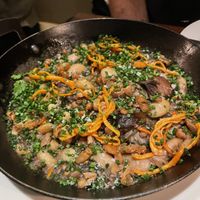 Wild mushroom dish  at Holy Carrot in West London