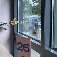 Delicious coffee inside and next door!  at Flour Moon Bagels in New Orleans