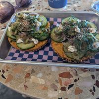 harvest moon at Flour Moon Bagels in New Orleans