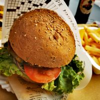 Vegan Burger at Chef Burger in Rimini