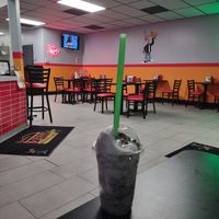 I got this Oreo vegan milk shake. It was great. at Romeo's in Asheville