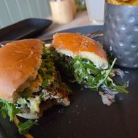 Vegan haggis burger at Craobh - Kroov in Perth And Kinross