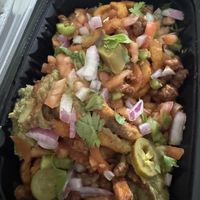 Loaded fries  at Bubbakoo's Burritos  in Springboro