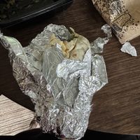 Burrito with I bite taken out. Sorry, forgot to take one before    at Bubbakoo's Burritos  in Springboro