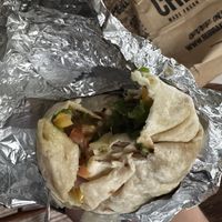 What it looks likee  at Bubbakoo's Burritos  in Springboro
