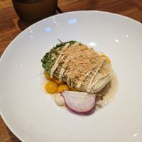 Gegrilltes Salatherz Misomayo at Restaurant VOLT in Berlin