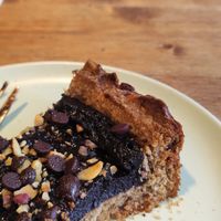 Vegan cake at The Taste of Home in Trieste