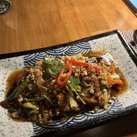Gebratene Nudeln mit Gemüse und Saitan  at Pho 39 in Berlin
