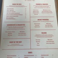 Menu - August 2025  at Deli Lazzaro in Aberaeron