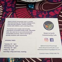  at Down to Earth Community Cafe in Wantage