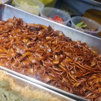 Fried kuey teow noodle ~ 9/10/21 at Kwan Inn Vegetarian 观音斋 - Chinatown in Central Singapore