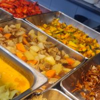 Assorted dishes ~ 9/10/21 at Kwan Inn Vegetarian 观音斋 - Chinatown in Central Singapore