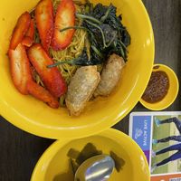 Wanton mee@$4  at Kwan Inn Vegetarian 观音斋 - Chinatown in Central Singapore