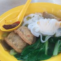 Soupy Kway Teow ($3) at Kwan Inn Vegetarian 观音斋 - Chinatown in Central Singapore