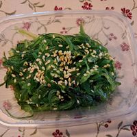 Seetang-/Wakamesalat (3,90€) at Asia House Bistro in Berchtesgaden