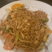 Pad Thai with veggies at Tup Tim Thai in Topeka