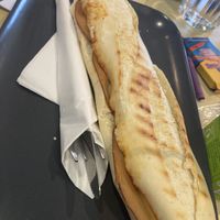 Pizza sandwich   at Valkyrjan Bistro & Bar in Reykjavik