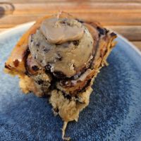 Cookie dough cinnamon roll at Cinnamood in Bremen