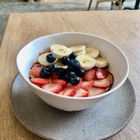 Açai bowl at Zinn Cafe Bistro in Dubai
