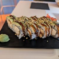 Tofu vegan uramaki at Rainbow Sushi  in San Marino City