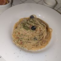 garlic pasta at Yangsigdang - 양식당 in Jeju