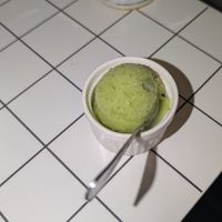 kiwi sherbet sorbet at Yangsigdang - 양식당 in Jeju
