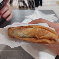 Vegan spinach pie at RHO - Gregory's in Rhodes