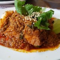 African spicy tofu at Kapok Vegetarian Cafe in Taipei