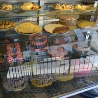 Cake display at Cakes 'N' Treats in North West London