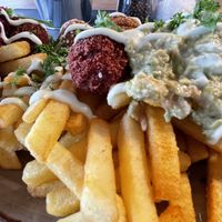 Falafel Pommes   at POTTkantine in Luedinghausen