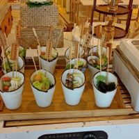 Beautiful dishes at Loujiashan Museum in Shanghai