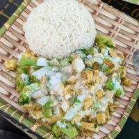 Amok with Tofu at Street Foods by Champey  in Siem Reap