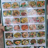 Menu II at Street Foods by Champey  in Siem Reap