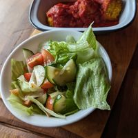 Veggie bake no cheese at Mountain Cafe  in Hveravellir